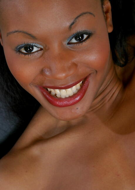 Gracile teen Karis exposes her butt in nice skirt and masturbates 